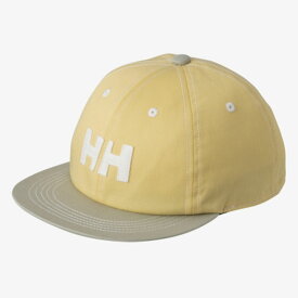 HELLY HANSEN(ヘリーハンセン) 【24春夏】K TWILL CAP(キッズ ツイルキャップ) KF アンバーイエロー×ペブルグレー(YH) HCJ91950