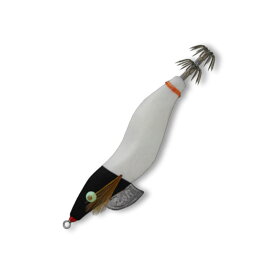 林釣漁具製作所(はやしつりぎょぐせいさくしょ) 餌木猿ツツイカエギ 2.5号 TE-06 黒白