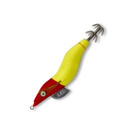 林釣漁具製作所(はやしつりぎょぐせいさくしょ) 餌木猿ツツイカエギ 2.5号 TE-07 赤黄