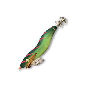 林釣漁具製作所(はやしつりぎょぐせいさくしょ) 餌木猿ツツイカエギ 2.5号 TE-13 緑マツバ