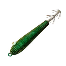 林釣漁具製作所(はやしつりぎょぐせいさくしょ) 桐スッテ 孔雀 2.5号 KS-10 緑クジャク