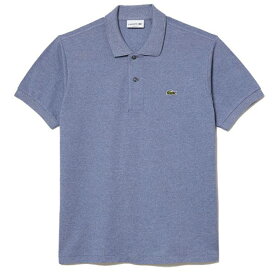 LACOSTE(ラコステ) 【24春夏】L.12.64 ポロシャツ(杢・半袖) 4 ライトインディゴブルー L1264LJ99