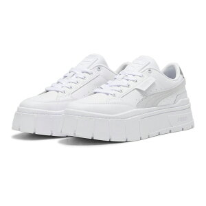 PUMA(v[}) MAYZE STACK(CY X^bN)/EBY Xj[J[ 23.5cm PUMA WHITE-STORMY SLATE 384363