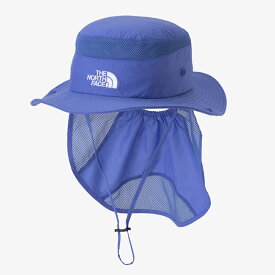 THE NORTH FACE(ザ・ノース・フェイス) 【24春夏】K SUNSHIELD HAT(キッズ サンシールド ハット) KL ソーラーブルー(SO) NNJ02316