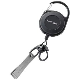 【5/9-16エントリーで全品5倍】 シマノ(SHIMANO) UH-203W カラビナリールW ラインカッター付 ブラック 857804