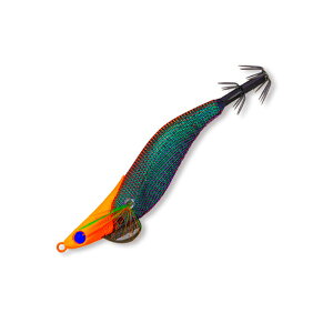 フィッシュリーグ エギリー・フラッシュマックス ドロッパースペシャル 2.5号 #DR09 オレンジヘッド×レッドマジョグリーン