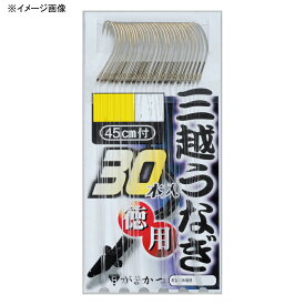 がまかつ(Gamakatsu) 三越うなぎ 糸付 徳用 13号-4 茶 11-547