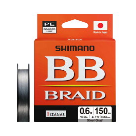 【5/9-16エントリーで全品5倍】 シマノ(SHIMANO) BB ブレイド 150m 全6サイズ