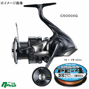 V}m(SHIMANO) 25 cCp[ XD C5000XG+VO PE×4 200m(2_Zbg) 1.5/25lb 047939