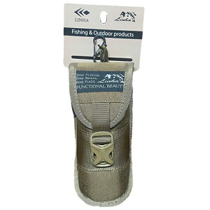LINHA([jA) QUICK GLASSES POUCH KHAKI CL-58