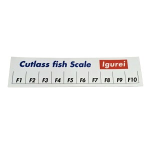 �y5/23-27�̓G���g���[�őS�i5�{�z �{��ދ��� Cutlass fish Scale �X�e�b�J�[