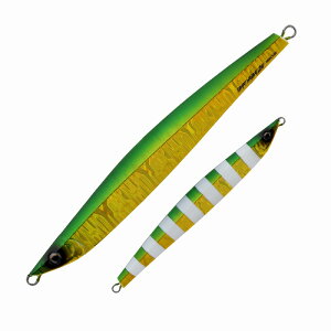 eCEH[N(tail walk) ooC WO (BARI YABAI JIG) ^WO 180g BY07 GREEN GOLD ZEBRA
