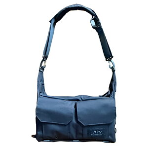 LINHA([jA) SQUARE SHOULDER THE INVADER 9L BLACK MSB-71