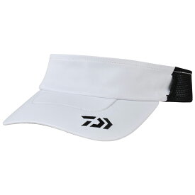 【スーパーSALE店内最大52％OFF】 ダイワ(Daiwa) DC-7126 メッシュサンバイザー フリー ホワイト 08382844