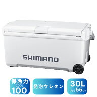【11/1-3 最大3000円OFF】 シマノ(SHIMANO) ND-630Z ユニフリーズ BS キャスター 発泡ウレタン 30L ピュ…