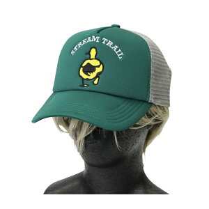 STREAM TRAIL(�X�g���[���g���C��) TRACKER CAP(�g���b�J�[�L���b�v) �t���[ WETTY GREEN gfc-st-0425