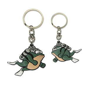 STREAM TRAIL(�X�g���[���g���C��) ST DAVE KEYCHAIN DIVING(ST �f�C�u �L�[�`�F�[�� �_�C�r���O) WHITE gfc-st-0446