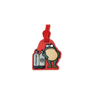STREAM TRAIL(�X�g���[���g���C��) NAME TAG DAVE SCUBA TANK(�l�[���^�O �f�C�u �X�N�[�o) RED gfc-st-0333