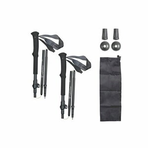 �m�[�U���J���g���[(Northern Country) �t�H�[���f�B���O�|�[�� 2�{�Z�b�g(�A���~�V���t�g) 125cm BK TR-3033