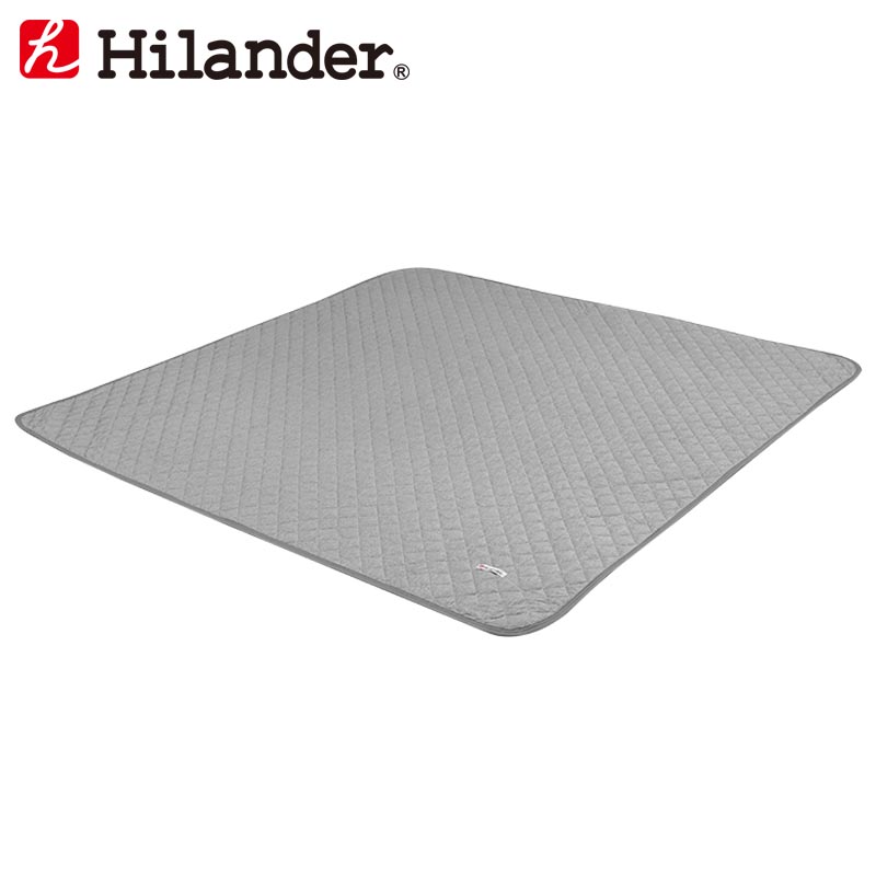 ブランド買うならブランドオフ テント タープアクセサリー 買収 Hilander ハイランダー テント用 接触冷感インナーマット NH-016G グレー ダブル 200×200cm