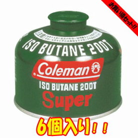 Coleman(コールマン) 純正イソブタンガス燃料[Tタイプ]【お得な6点セット】 5103A470T