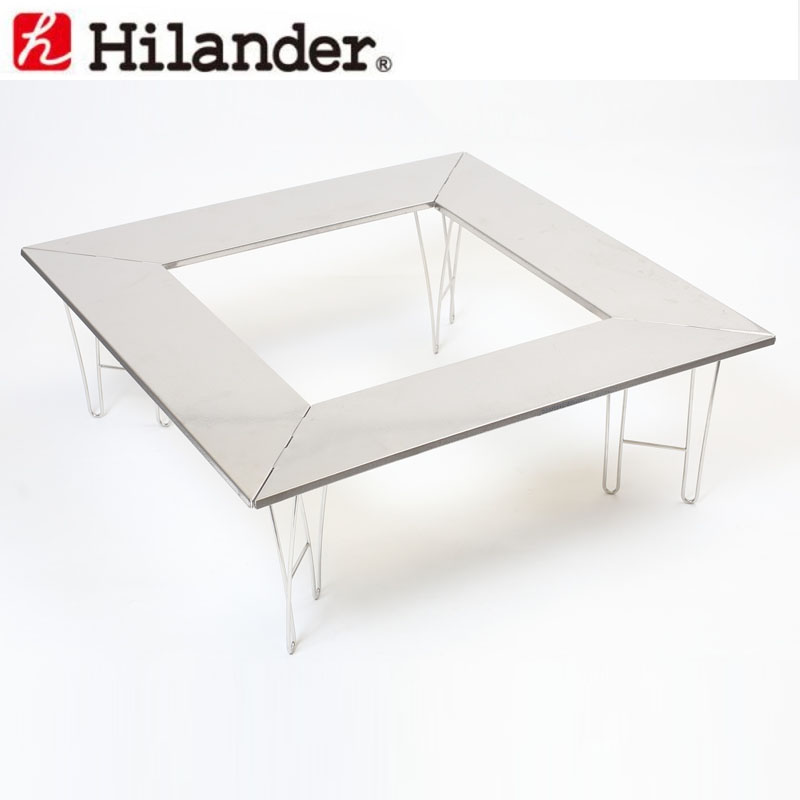 【楽天市場】Hilander(ハイランダー) 焚火用ステンレステーブル 