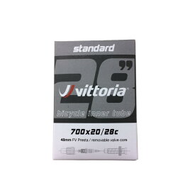 vittoria(ヴィットリア) STANDARDチューブ 700x20-28C 仏式 48mm