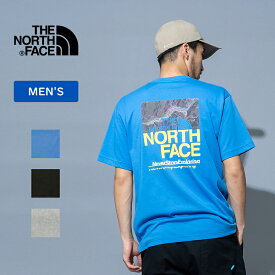THE NORTH FACE(ザ・ノース・フェイス) ショートスリーブ ハーフ スウィッチング ロゴ ティー ユニセックス L スーパーソニックブルー(SC) NT32338