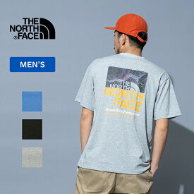 THE NORTH FACE(ザ・ノース・フェイス) ショートスリーブ ハーフ スウィッチング ロゴ ティー ユニセックス S ミックスグレー(Z) NT32338