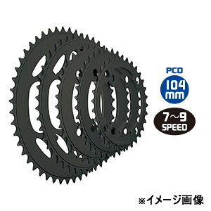 �y5/23-27�̓G���g���[�őS�i5�{�z TIOGA(�^�C�I�K) �`�F�[�������O(4�A�[���p)PDC:104mm 48T �u���b�N CKR04401