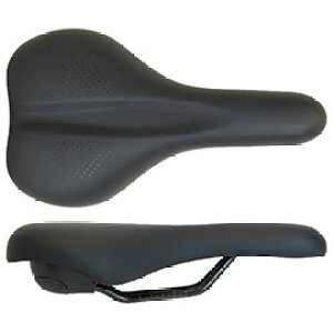 ノーブランド SDL338 コンフォートサドル サイクル/自転車 ブラック SDL33800