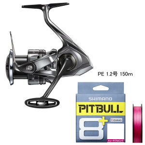 �V�}�m(SHIMANO) 24 �c�C���p���[ C3000MHG+PITBULL 8+ 150m(������2�_�Z�b�g) 1.2�� 046819+694362
