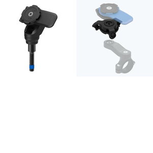 QUADLOCK(�N�A�b�h���b�N) �y2�_�Z�b�g�z�n���h���o�[�N�����v�}�E���g PRO �Ռ�(�U��)�z���_���p�[�t�Z�b�g QLM-HBC-PRO+QLA-VDM