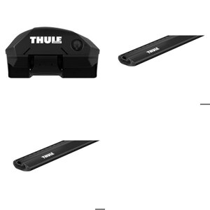 Thule(�X�[���[) BMW X3(E83)���[�t���[���t�p ���[�t�L�����A�y3�_�Z�b�g�z/�E�B���O�o�[�G�b�W �u���b�N 7204+TH7214B+TH7213B