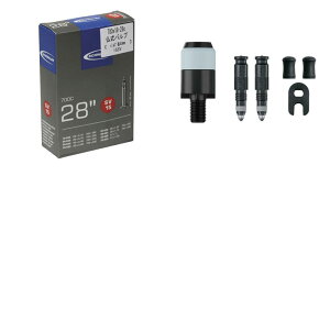 SCHWALBE(�V�������x) �y�Z�b�g�z���K�i �`���[�u 28�C���` 700C ROAD No.15 + �V�������x�N���b�N�o���u ����40mm 700C 18/28-622�A�� 15-SV+SW-3542