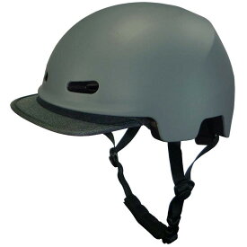 キャプテンスタッグ(CAPTAIN STAG) Cabeza(カベサ)バイザー付ヘルメット 中学生～成人男性 SG製品 54～60cm マットグレー Y-6494