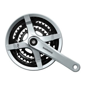 シマノ(SHIMANO)/サイクル EFCTY501C888CSB クランクセット 48-38-28 G付 170mm シルバー 21915014