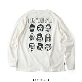 gym master(ジムマスター) 7.4oz YOUR SMILEロンTee G421700 全3色