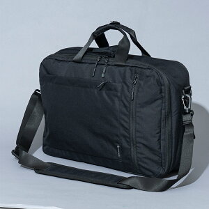 �y4/5�� �ő�2,000�~OFF�z �X�m�[�s�[�N(snow peak) Everyday Use 3Way Business Bag 28L BLACK AC-25SU40100019