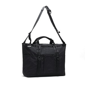 CHROME(N[) GROCERY TOTE MSNGR 28L 31L BLACK CRINKLE JP239BKCK