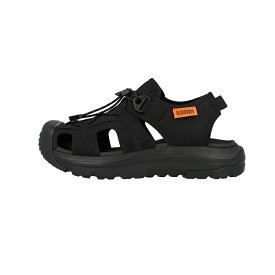 ユニバーサルオーバーオール(UNIVERSAL OVERALL) 【25春夏】UO32 スニーカーサンダル 24.0cm BLACK UO32176