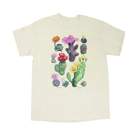 Liberty Graphics(リバティグラフィックス) 【25春夏】Flowering Cactus Species T-shirt L Natural 224