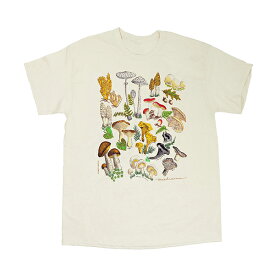 Liberty Graphics(リバティグラフィックス) 【25春夏】Mushrooms T-shirt L Natural Y8U