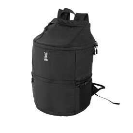 【クーポンあり！7/15まで】 DOD(ディーオーディー) パッカブルカマボコリュック 22L ブラック BA038-BK
