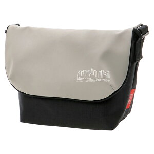�y2/5�� �ő�2,000�~OFF�z Manhattan Portage(�}���n�b�^���|�[�e�[�W) Nylon Messenger Bag JR Back Pocket W S GRY(1100) MP1605JRBPDMGNTVGL6