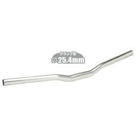 GIZA PRODUCTS(ギザプロダクツ) HBRB12 ハンドルバー 600mm 径25.4mm シルバー HBR20702