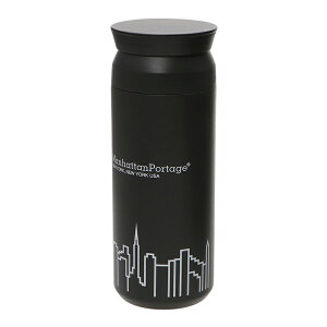 Manhattan Portage(マンハッタンポーテージ) MP TRAVEL TUMBLER 500 KINTO FREE Black(1000) MPTUMBKINT