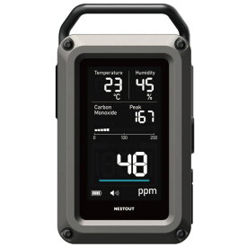 NESTOUT(ネストアウト) 一酸化炭素アラーム 3in1 M1 ELECOM(エレコム) OD-NESTCOM1BK
