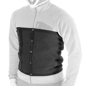 ドッペルギャンガー(DOPPELGANGER) もちはだ ライダース腹巻きロング フリー ブラック DMA644L-BK