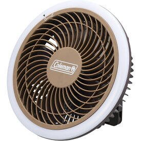 【店内ポイント最大+28倍】 Coleman(コールマン) アウトドアマルチライトファン ブラウン 2240015
